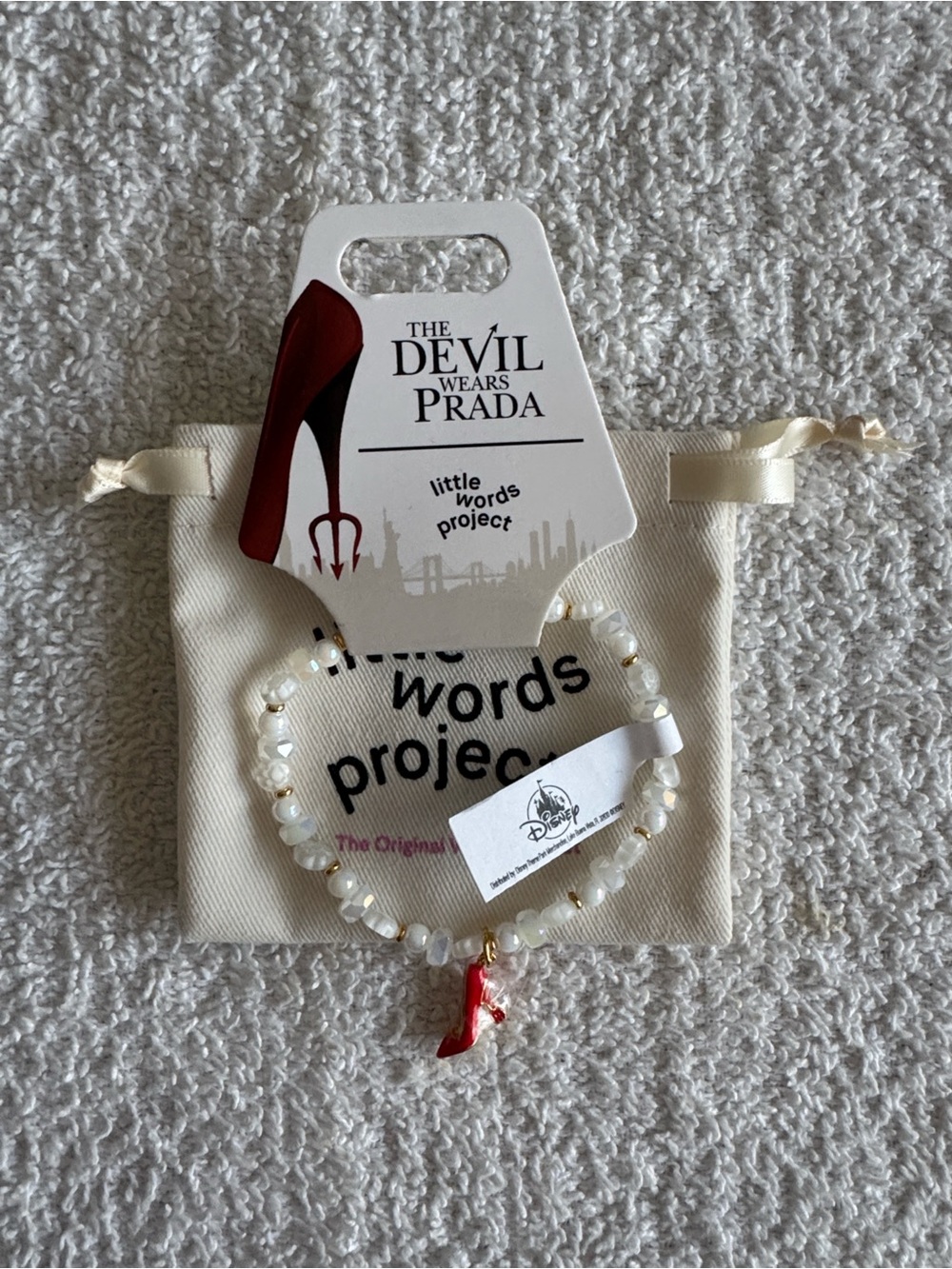 Little Words Project x The Devil Wears Prada Beaded Bracelet